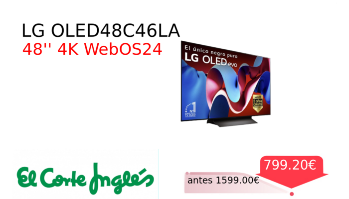 LG OLED48C46LA 