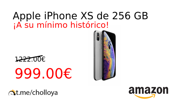 Apple iPhone XS de 256 GB