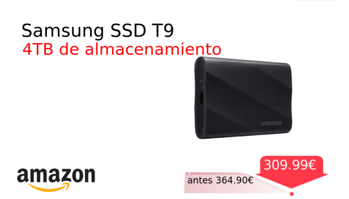 Samsung SSD T9