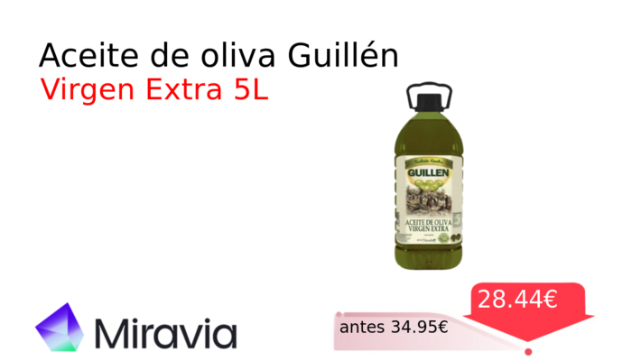 Aceite de oliva Guillén