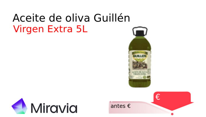Aceite de oliva Guillén