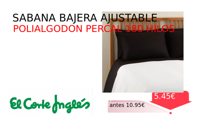 SABANA BAJERA AJUSTABLE