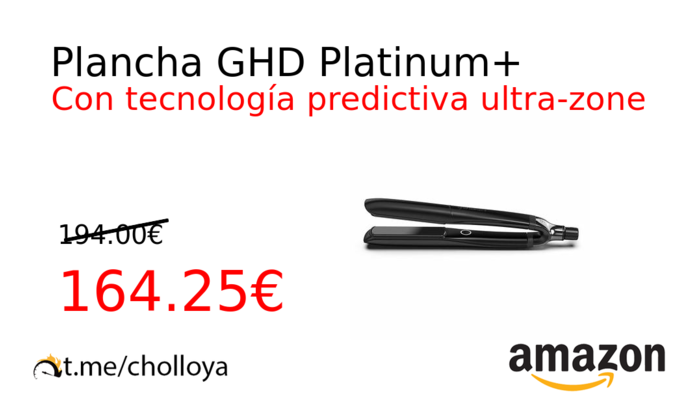 Plancha GHD Platinum+