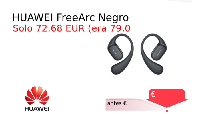 HUAWEI FreeArc Negro