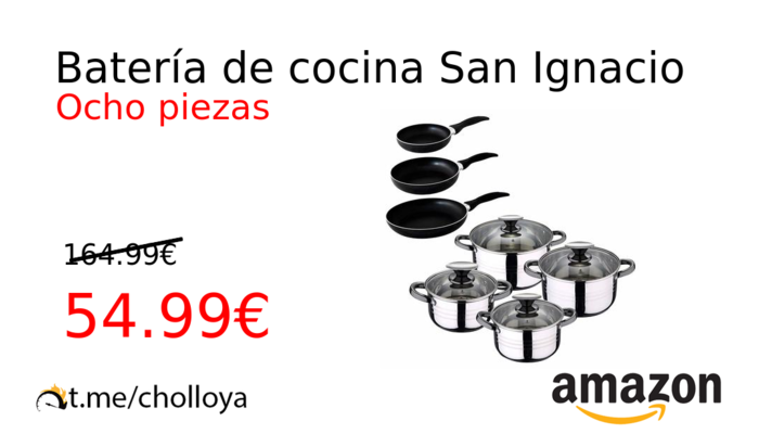 Batería de cocina San Ignacio