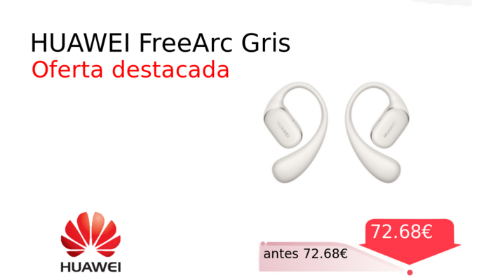 HUAWEI FreeArc Gris