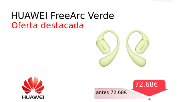 HUAWEI FreeArc Verde