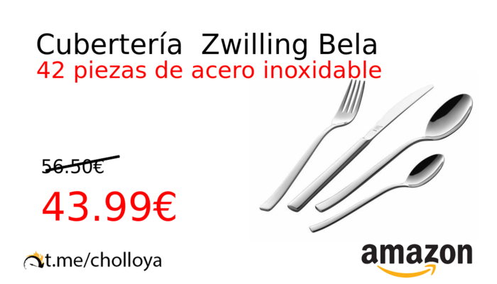 Cubertería  Zwilling Bela