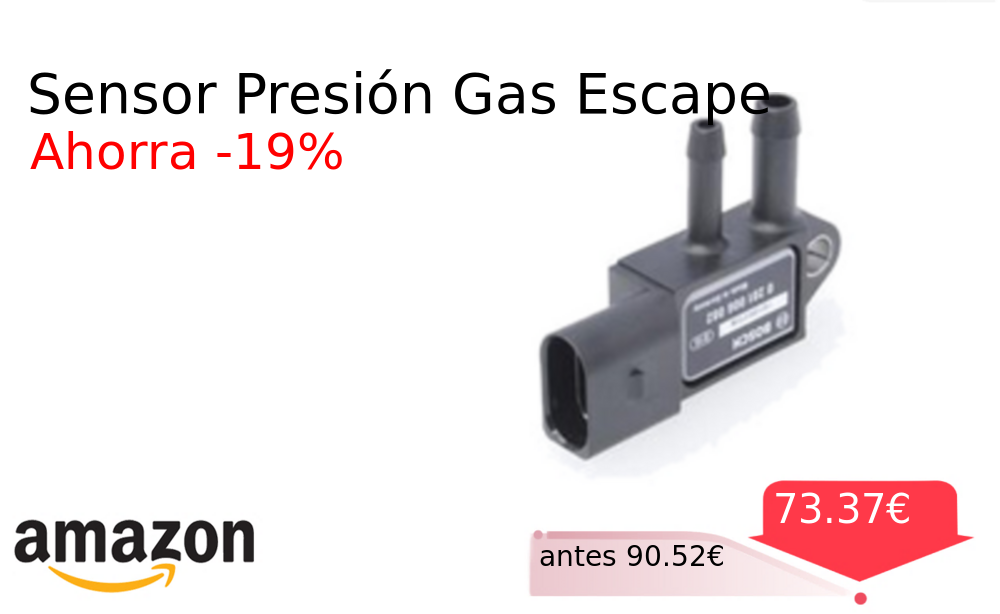 Sensor Presión Gas Escape