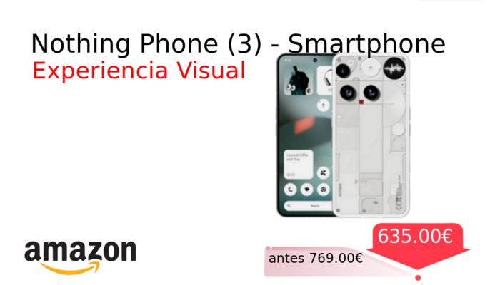 Nothing Phone (3) - Smartphone