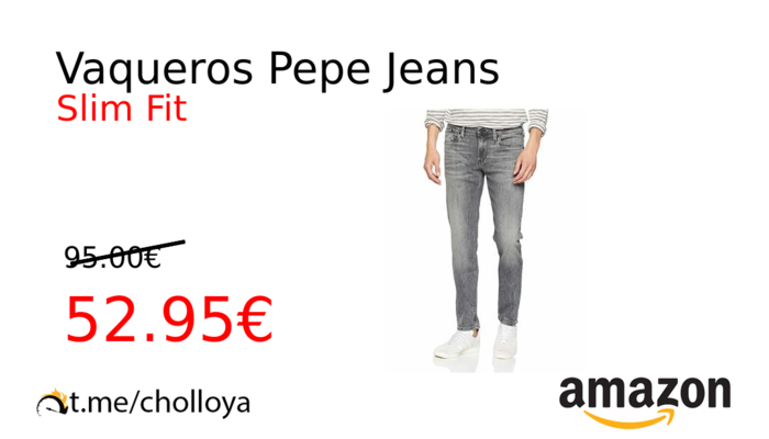 Vaqueros Pepe Jeans