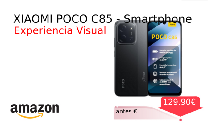 XIAOMI POCO C85 - Smartphone