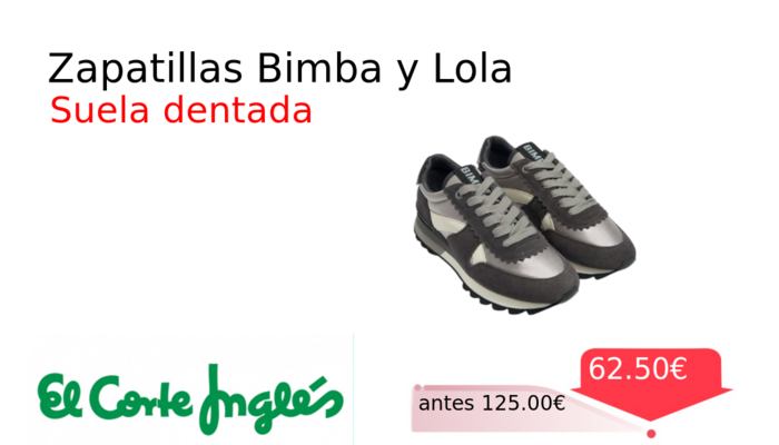 Zapatillas Bimba y Lola