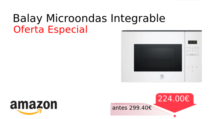 Balay Microondas Integrable