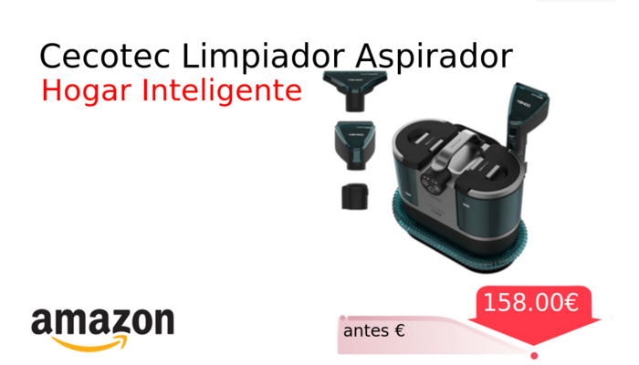 Cecotec Limpiador Aspirador