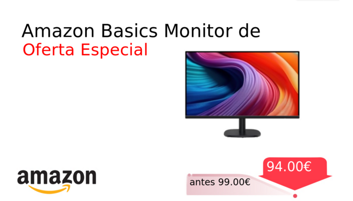 Amazon Basics Monitor de
