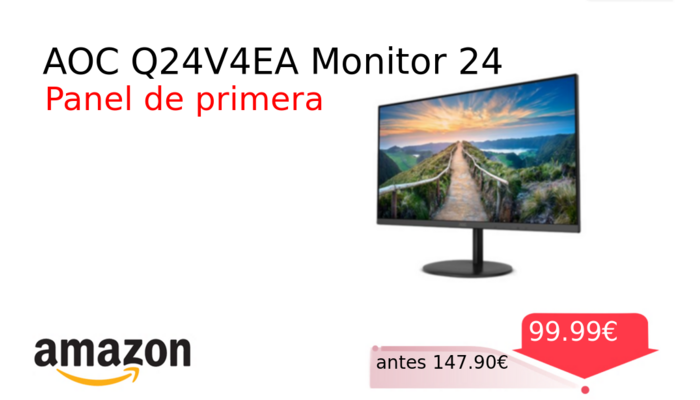 AOC Q24V4EA Monitor 24