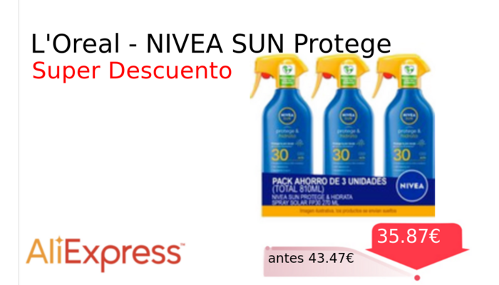 L'Oreal - NIVEA SUN Protege