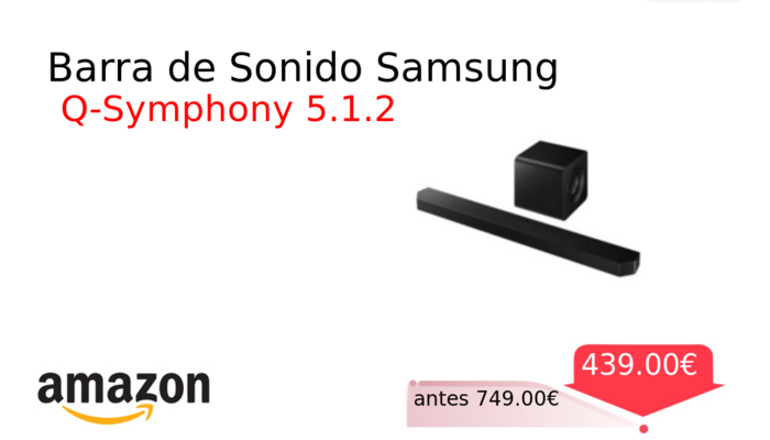 Barra de Sonido Samsung 