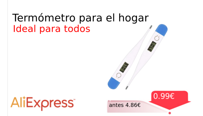 Termómetro para el hogar