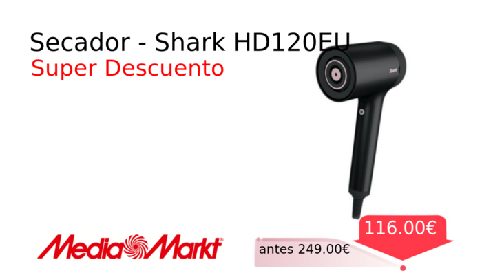 Secador - Shark HD120EU
