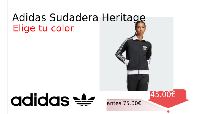 Adidas Sudadera Heritage