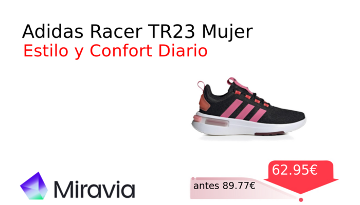 Adidas Racer TR23 Mujer