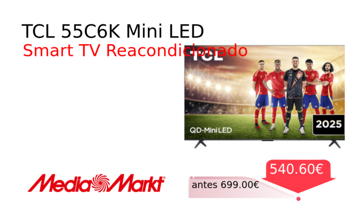 TCL 55C6K Mini LED