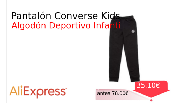 Pantalón Converse Kids