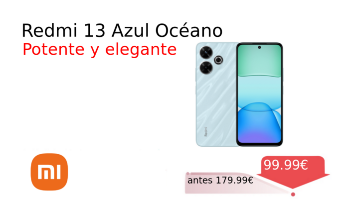 Redmi 13 Azul Océano