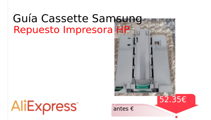 Guía Cassette Samsung