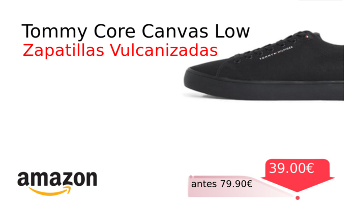 Tommy Core Canvas Low