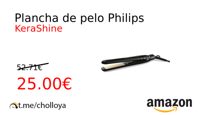 Plancha de pelo Philips