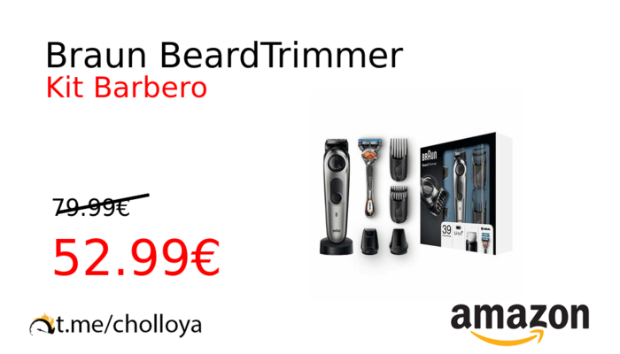 Braun BeardTrimmer