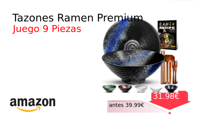 Tazones Ramen Premium