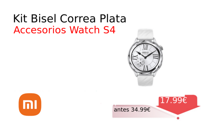 Kit Bisel Correa Plata