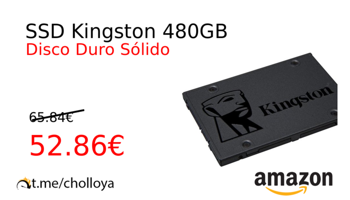 SSD Kingston 480GB