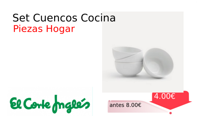 Set Cuencos Cocina