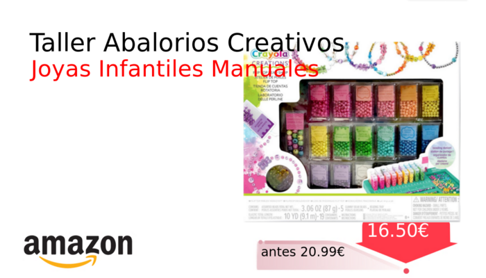 Taller Abalorios Creativos