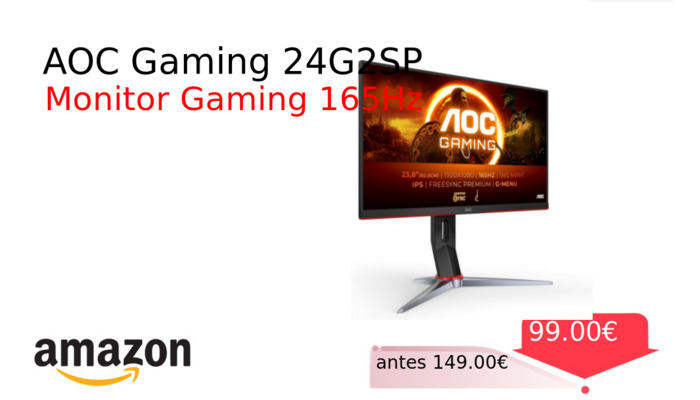 AOC Gaming 24G2SP