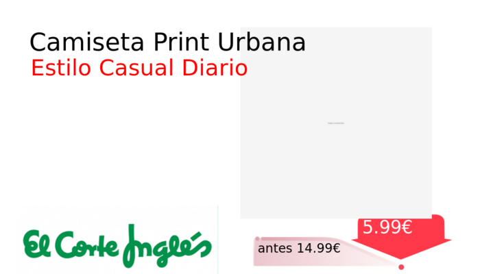 Camiseta Print Urbana