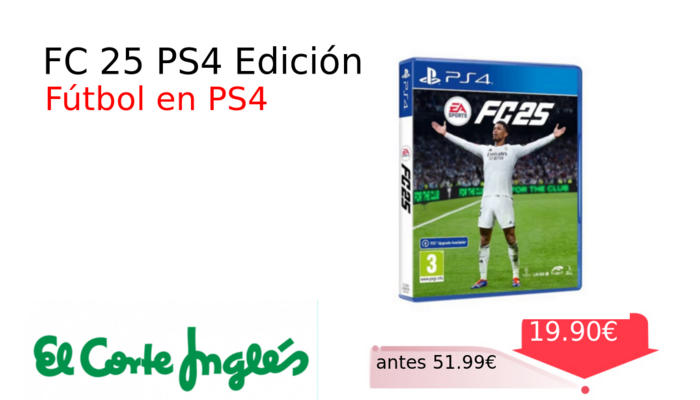 FC 25 PS4 Edición