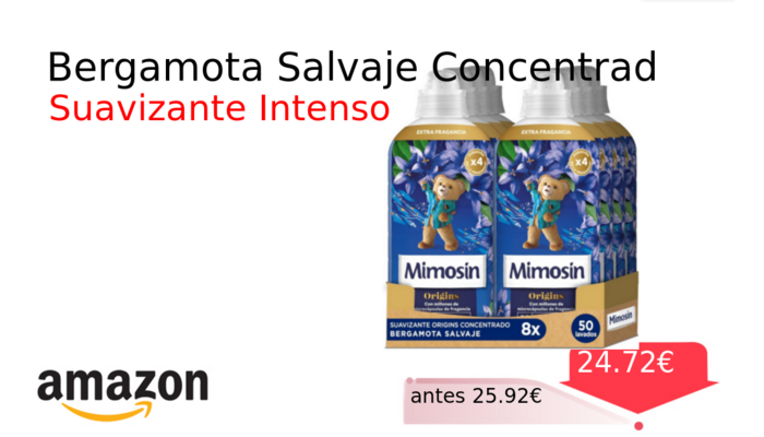 Bergamota Salvaje Concentrad