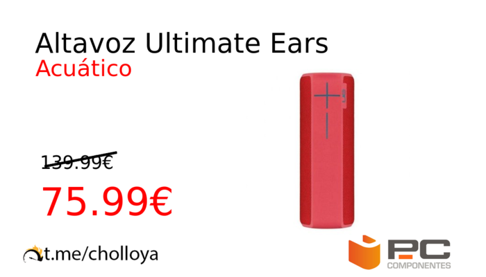 Altavoz Ultimate Ears