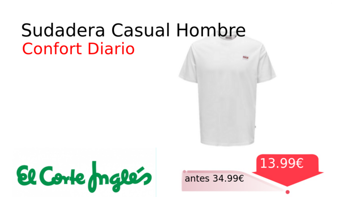 Sudadera Casual Hombre