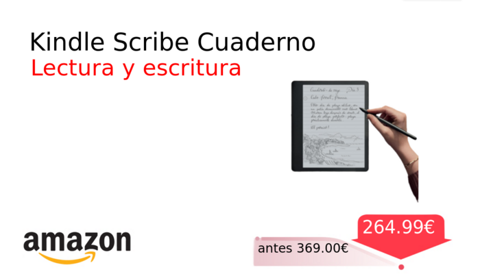 Kindle Scribe Cuaderno