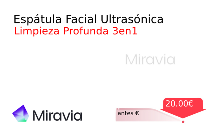 Espátula Facial Ultrasónica