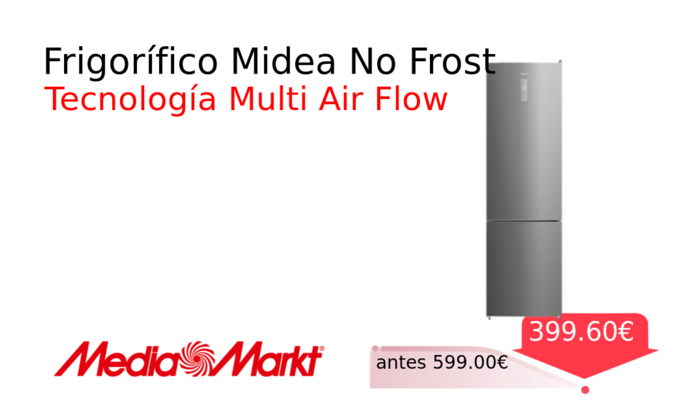 Frigorífico Midea No Frost