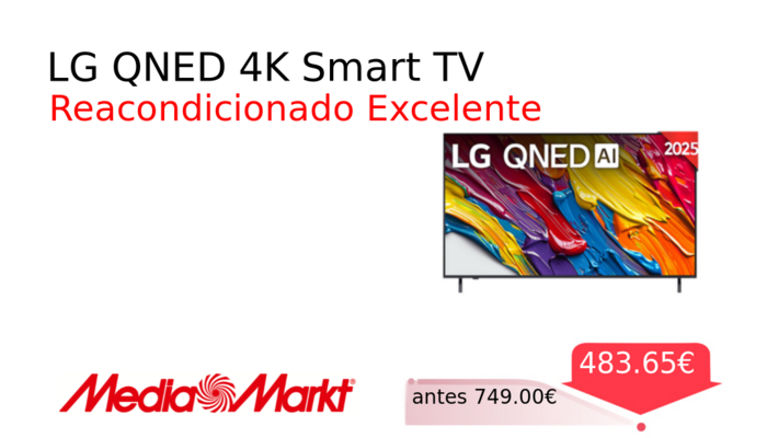 LG QNED 4K Smart TV