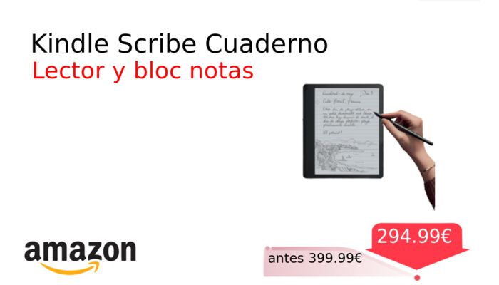 Kindle Scribe Cuaderno